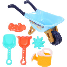 1Set Beach Wagon for Outdoor Sand Educational Playthings for Random Accessories for Summer Fun