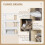 PawHut PawHut Pet Stair with 3-step Climb Ladder, Scratching Posts, White 6