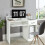 Casart Computer Desk Writing Desk With Display Shelf And Drawer Keyboard Tray 8
