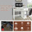 Casart Computer Desk Writing Desk With Display Shelf And Drawer Keyboard Tray 4
