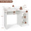 Casart Computer Desk Writing Desk With Display Shelf And Drawer Keyboard Tray 2