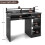 Casart Computer Desk Writing Desk With Display Shelf And Drawer Keyboard Tray 2