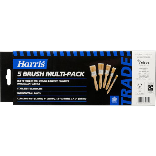 Harris Harris Trade Paint Brush Multi-Pack, Pack