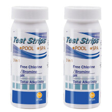 100PCS 3-in-1 Swimming Pool Test Strips Kit