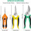 Garden Pruning Shears 3 Pack - Stainless Steel Scissors Set 6