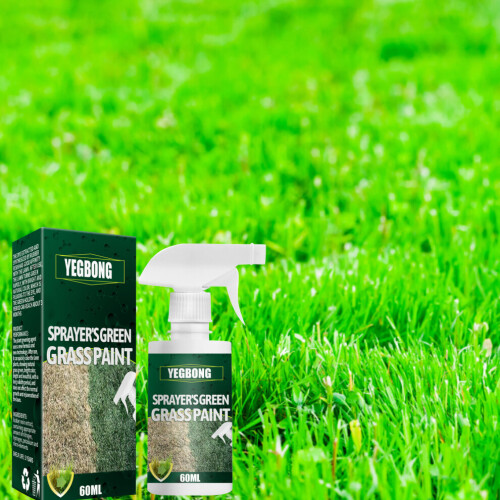 60ml Eco-Friendly Fast Green Grass Lawn Paint Spray 1