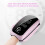 Rechargeable Pink Finger Pulse Oximeter with OLED Display 5