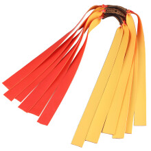 1mm Thick Slingshot Flat Elastic Band, Red 1PC