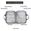 Durable Bible Organizer Bag with Multi-Pockets - Grey 4