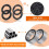 Honda ATV Front Wheel Bearings Seal Kit 2000-2014 2