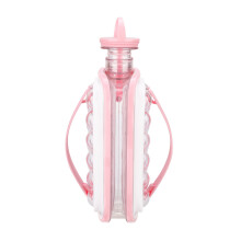 Portable Pink Ice Ball Maker Kettle - Hands-Free & Durable