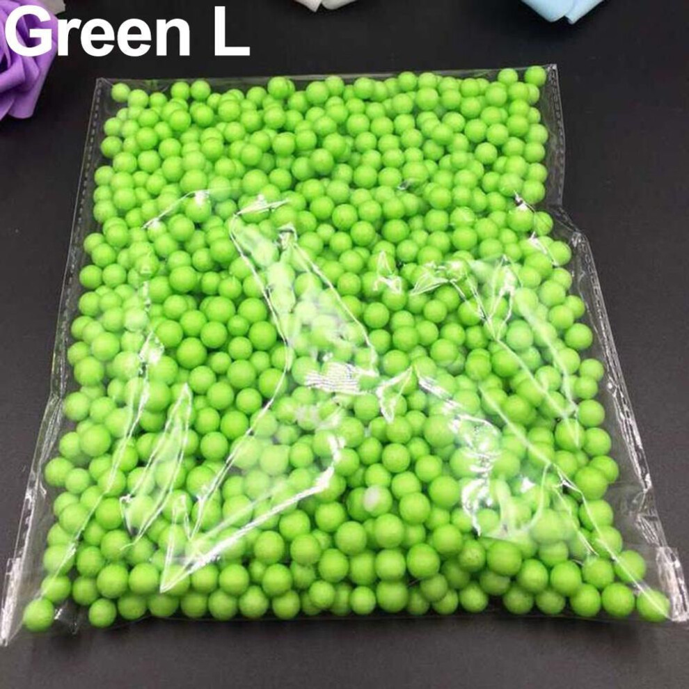 (green, L) Yousheng Box Filler Foam Glass Bottle Polystyrene Styrofoam Gift DIY Mini Beads Balls