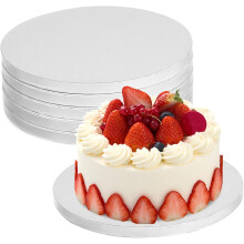 10 Zoll runde Kuchengrundplatten, Kuchenböden, stabile Kartonkonstruktion für dekorative Kuchen