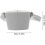 Handheld-Becherträger mit 2 Wasserflaschenhaltern Wiederverwendbare Kaffeehülsen 2