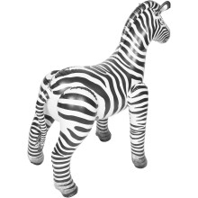 Realistisches Zebra-Aufblastier-Spielzeug, Tierspielzeug-Set für Jungen und Mädchen, aufblasbare Außendekoration für Geburtstagsfeiern