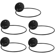 Basketball-Halterung, 5 Stück, Fußball-Displayhalter, Wandhalterung für Wand-Sport-Lagerregal