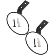 Eisen Metall Wandhalterung Basketball Fußball Lagerregal 2 Stück Wanddisplay Rack Home Sporthalter