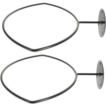 Wandhalterung für Fußball, 2 Stück, Eisenball-Fußballhalter, Aufbewahrung, dekorativ für Basketball, Fußball, Rugby