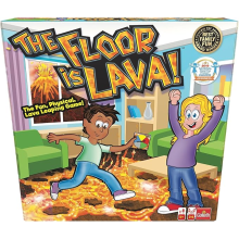 The Floor is Lava! | The Fun, Physical, Lava Leaping Game | Kids Party Games | For 2-6 Players | Ages 5+