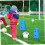 Sensorisches Training Wirbel Übungsgeräte Mini Hürden Sportkegel 5