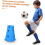 Sensorisches Training Wirbel Übungsgeräte Mini Hürden Sportkegel 7