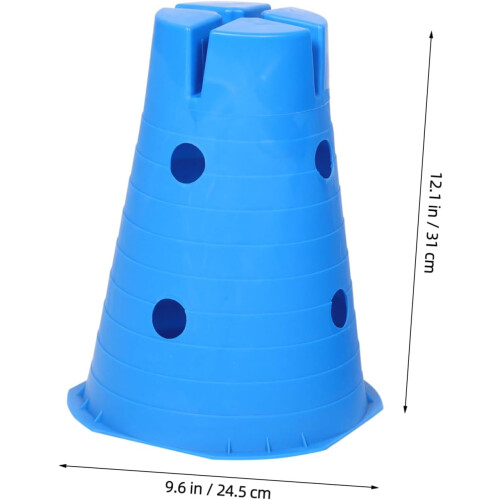 Sensorisches Training Wirbel Übungsgeräte Mini Hürden Sportkegel 1