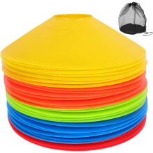 1 Set von Fußball Training Disc Kegel Agilität Ausbildung Fußball Kegel Fußball Disc Kegel Training Liefert