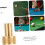Messing Pool Queue Schraube Billard Queue Joint Schraube Messing Billard Queue Stecker Pool Queue 4