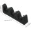 Billard-Wandhalterung, Stangenhalter, 3-Loch-Pool-Stick-Halter, Billard-Queue-Rack, Kunststoff-Queue-Rack 5
