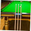 Billardtisch Pool-Stick-Halter Pool Rack Kunststoff Queue Rack Mount Queue Rack Billard Queue Halter 2