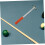 Billard Queue Pool Queue mit Rutschfestem Griff Queue Brücke Snooker Brücke Metall Pool Stick Halter 8