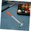 Billard Queue Pool Queue mit Rutschfestem Griff Queue Brücke Snooker Brücke Metall Pool Stick Halter 6