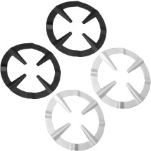 Gasherd-Halterungsset, 4-teilig, Topf-/Herdständer, Eisen-Kochgestell für Gasherd, robust und einfach zu installieren