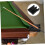 Generic Billard Pool Stick Rack Mehrloch-Queue-Rack Holz-Queue-Halter Pool-Queue-Halter für Billard-Ausrüstung 5