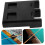 Generic Billard Pool Stick Rack Mehrloch-Queue-Rack Holz-Queue-Halter Pool-Queue-Halter für Billard-Ausrüstung 6