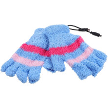 USB-Wärmer-Fäustlinge USB-beheizte Handschuhe Computer-Schreibhandschuhe 1 Paar USB-Handschuh