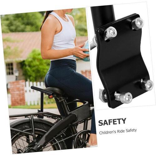 Fahrradsitz-Armlehne für Mountainbikes, Falträder, schwarzer gerader Lenkergriff 2