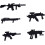 6-teiliges Special Forces-Actionfiguren-Set für interaktive Rollenspiele im Elternkampf 1