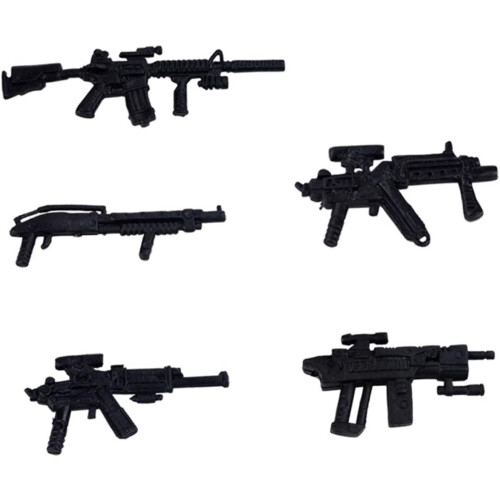 6-teiliges Special Forces-Actionfiguren-Set für interaktive Rollenspiele im Elternkampf