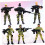 6-teiliges Special Forces-Actionfiguren-Set für interaktive Rollenspiele im Elternkampf 6