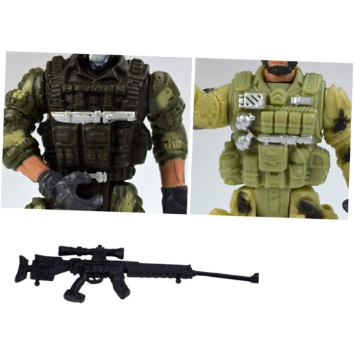 6-teiliges Special Forces-Actionfiguren-Set für interaktive Rollenspiele im Elternkampf 1