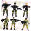 6-teiliges Special Forces-Actionfiguren-Set für interaktive Rollenspiele im Elternkampf 3