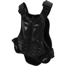Kollisionsschützende schwarze Sportschutzausrüstung für Jungen zum Reiten und Motocross-Aktivitäten