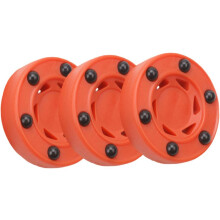 Roller Hockey Puck 3er Pack Inline Hockey Bälle Street Hockey Spiel Pucks Bälle