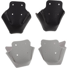 Leder-Rollschuhe 2 Paar für Männer Frauen Skating-Schuhe Protector Design