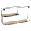 URBN Living Floating Shelves Hanging Shelf Display Rack Organiser Storage Unit 2