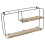URBN Living Floating Shelves Hanging Shelf Display Rack Organiser Storage Unit 3