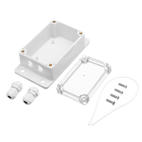 Waterproof Junction Case Waterproof Box Water-resistant Shell 5Pcs 2
