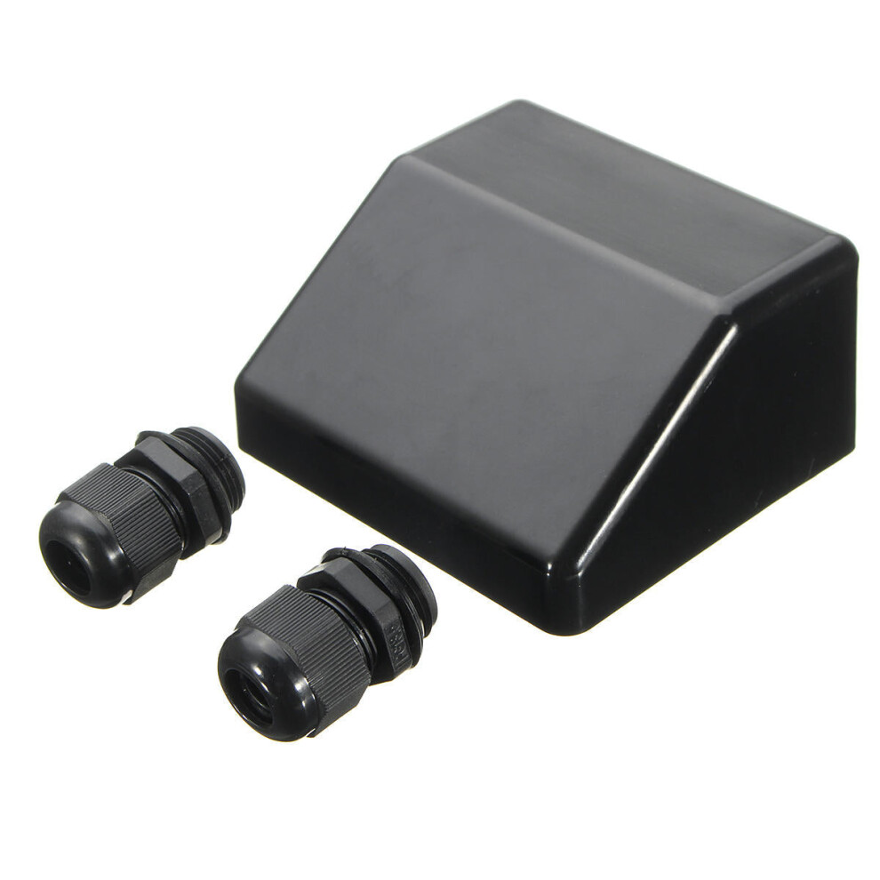 Black Uv Resistant Solar Panel Abs Mounting Brackets Junction Box 8727971215654