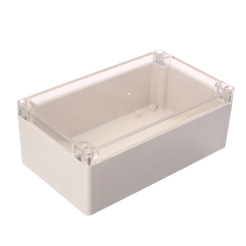 Plastic Waterproof Electronic Project Box Clear Cover Electronic Project Case 200*120*75mm 2